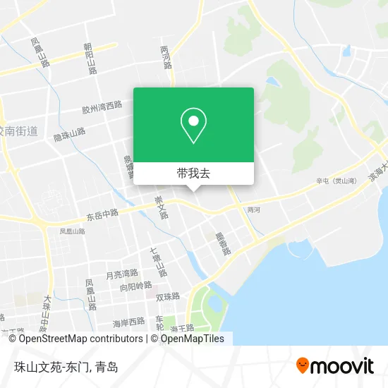 珠山文苑-东门地图