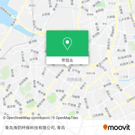 青岛海韵环保科技有限公司地图