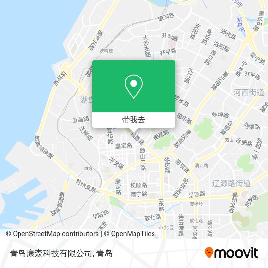 青岛康森科技有限公司地图