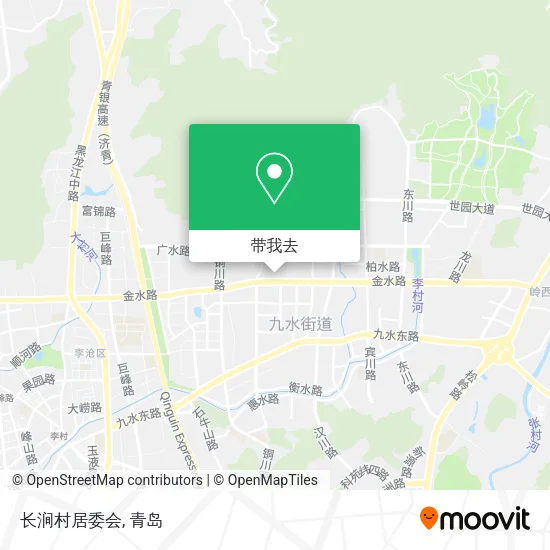长涧村居委会地图