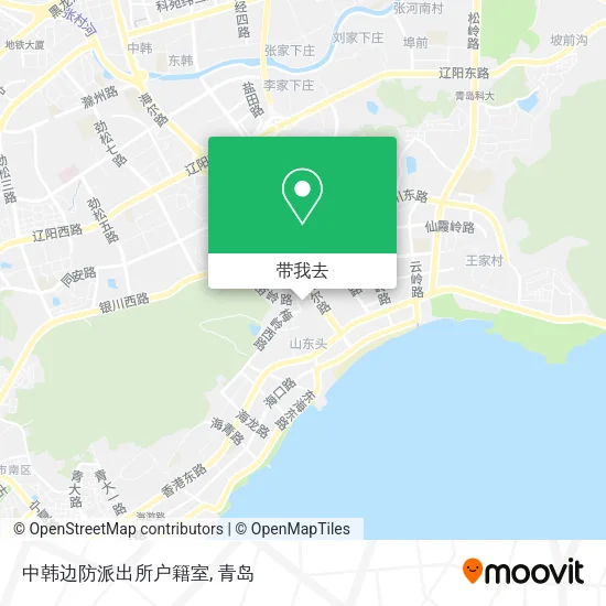 中韩边防派出所户籍室地图