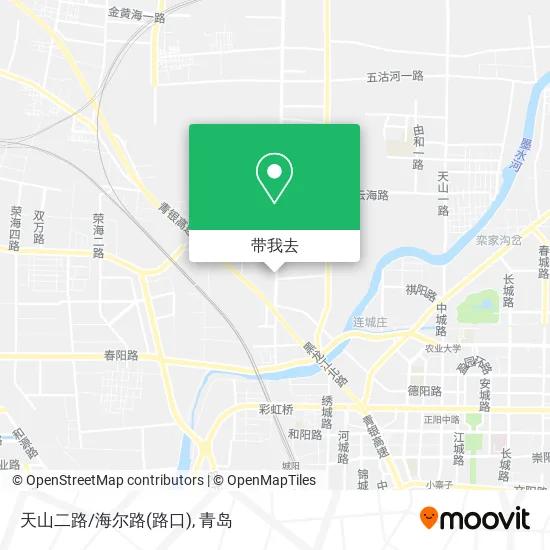 天山二路/海尔路(路口)地图