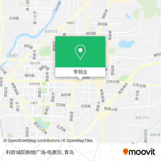 利群城阳购物广场-电教区地图