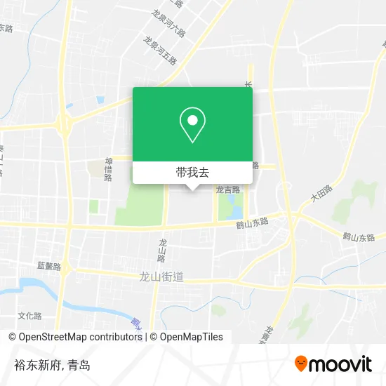 裕东新府地图