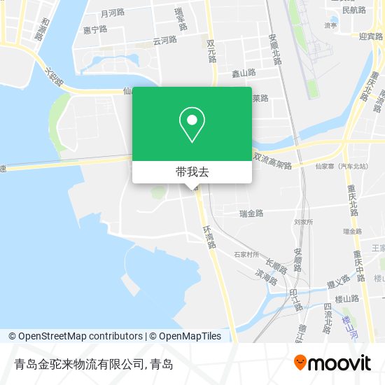 青岛金驼来物流有限公司地图