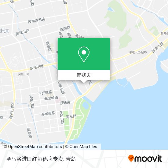 圣马洛进口红酒德啤专卖地图