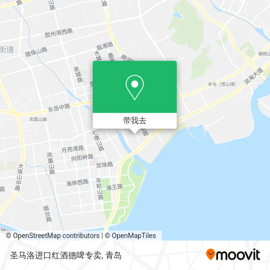 圣马洛进口红酒德啤专卖地图