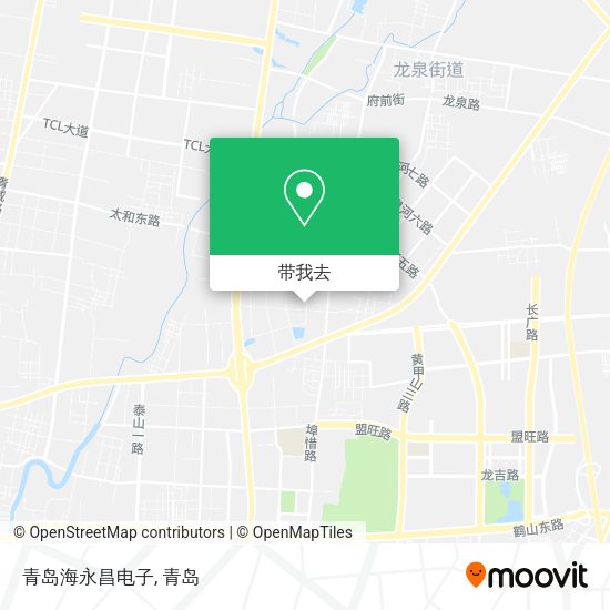 青岛海永昌电子地图