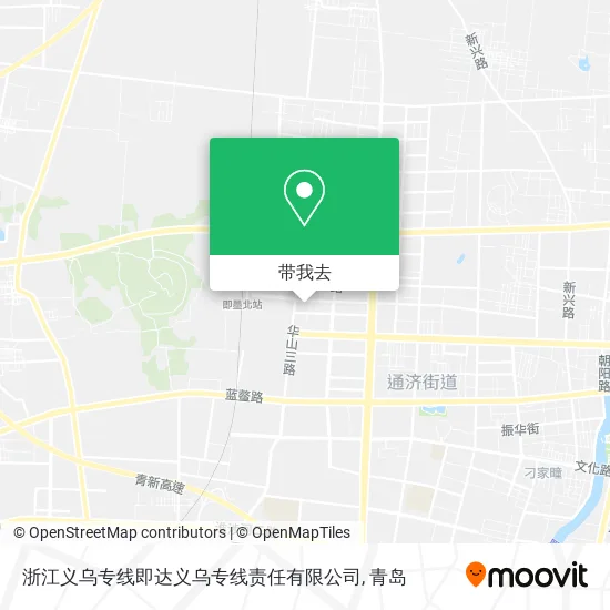 浙江义乌专线即达义乌专线责任有限公司地图