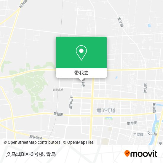 义乌城B区-3号楼地图