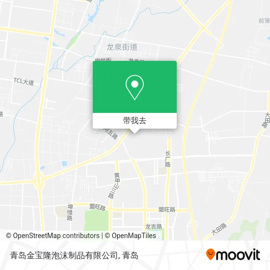 青岛金宝隆泡沫制品有限公司地图