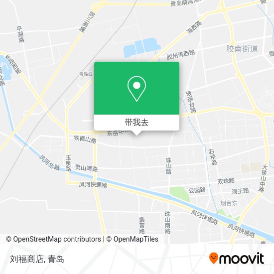 刘福商店地图