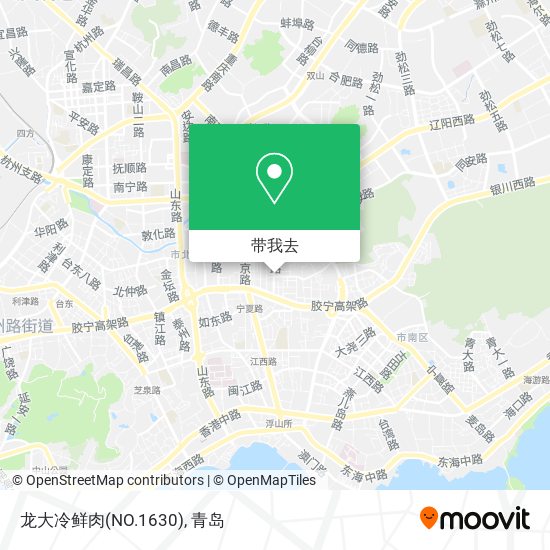 龙大冷鲜肉(NO.1630)地图