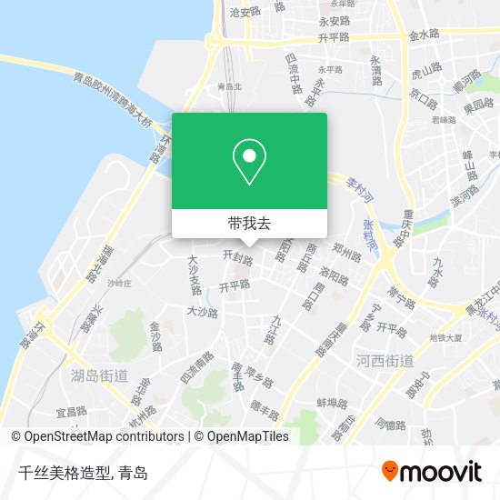 千丝美格造型地图