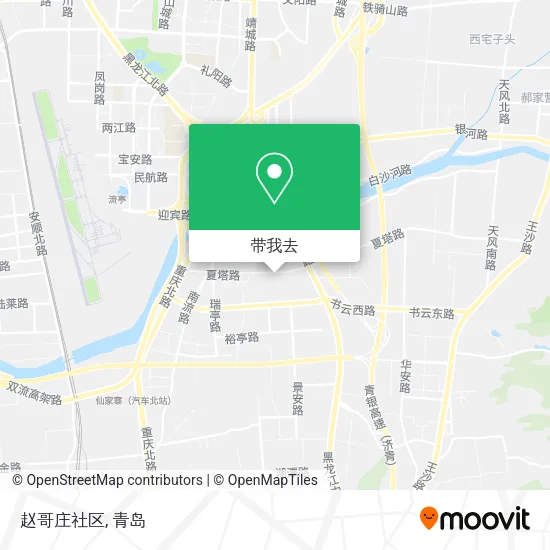 赵哥庄社区地图