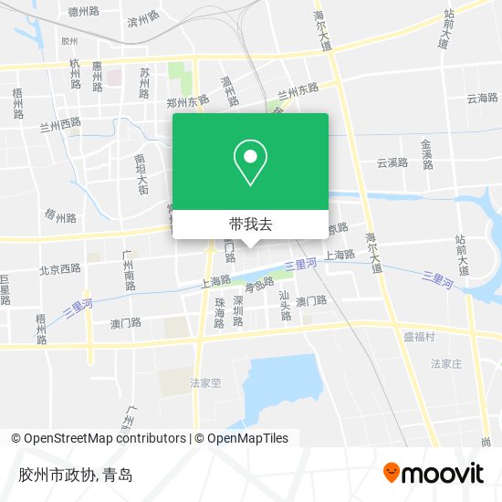 胶州市政协地图