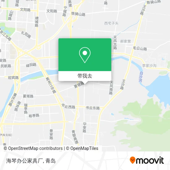 海琴办公家具厂地图