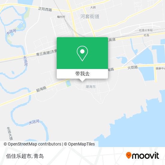 佰佳乐超市地图
