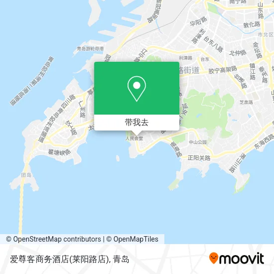 爱尊客商务酒店(莱阳路店)地图