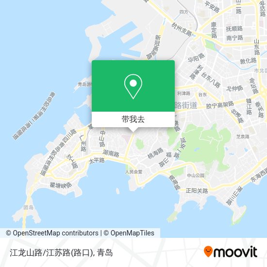 江龙山路/江苏路(路口)地图