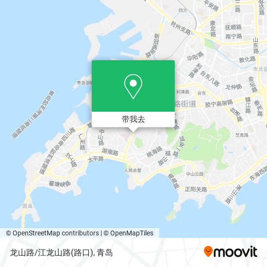 龙山路/江龙山路(路口)地图