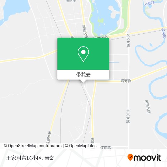 王家村富民小区地图