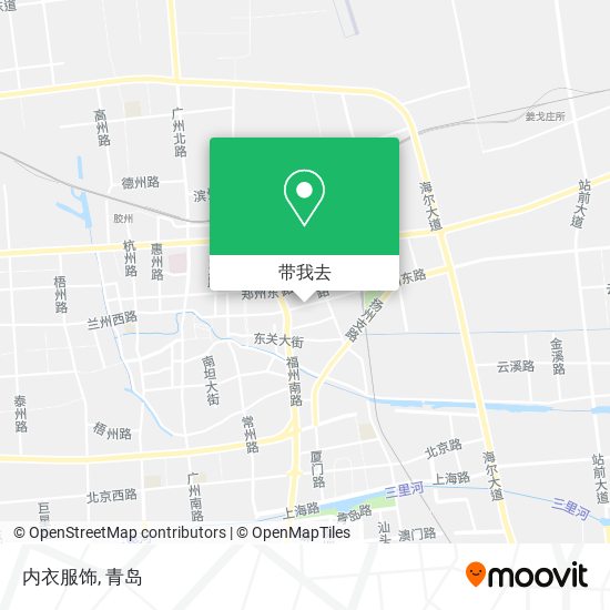 内衣服饰地图