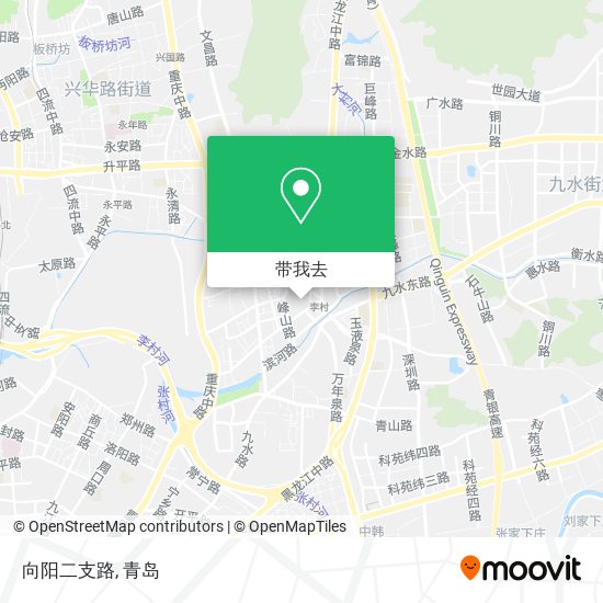 向阳二支路地图