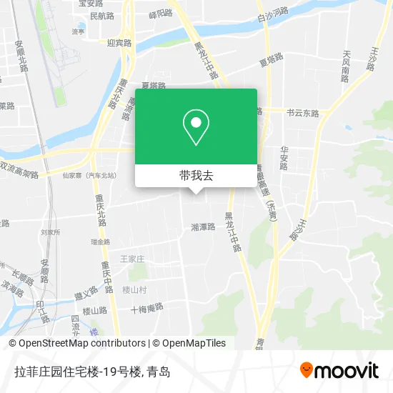拉菲庄园住宅楼-19号楼地图