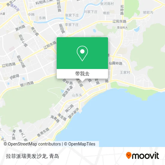 拉菲派瑞美发沙龙地图