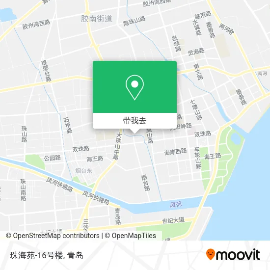 珠海苑-16号楼地图