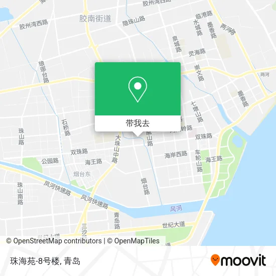 珠海苑-8号楼地图
