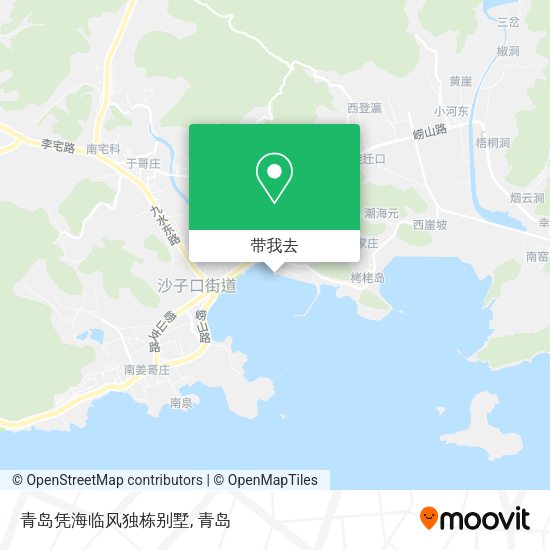 青岛凭海临风独栋别墅地图