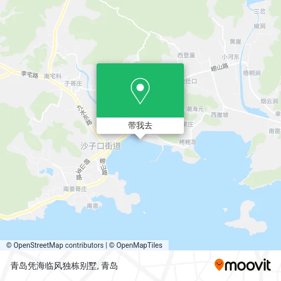 青岛凭海临风独栋别墅地图