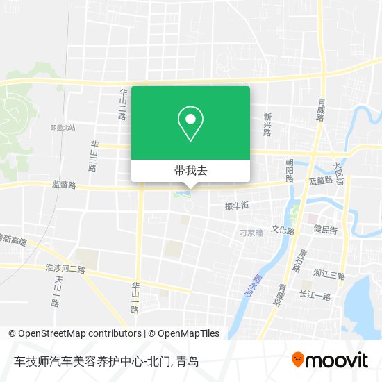 车技师汽车美容养护中心-北门地图