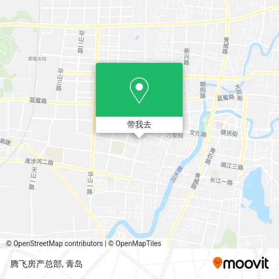 腾飞房产总部地图