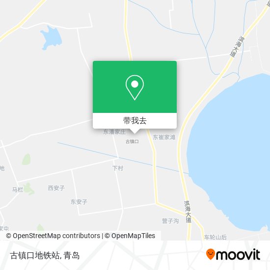 古镇口地铁站地图