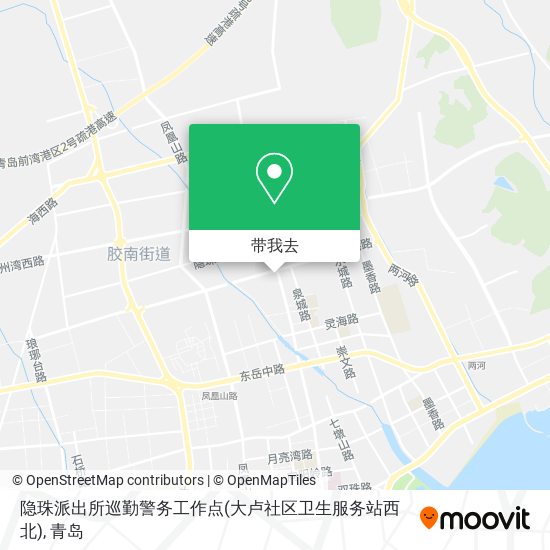 隐珠派出所巡勤警务工作点(大卢社区卫生服务站西北)地图