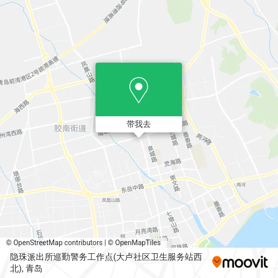 隐珠派出所巡勤警务工作点(大卢社区卫生服务站西北)地图