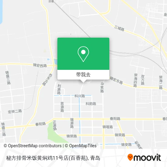 秘方排骨米饭黄焖鸡11号店(百香苑)地图