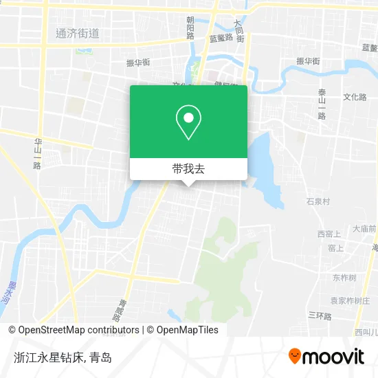浙江永星钻床地图