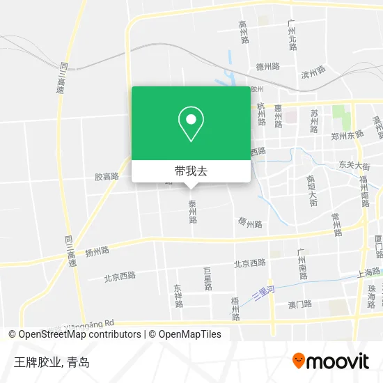 王牌胶业地图
