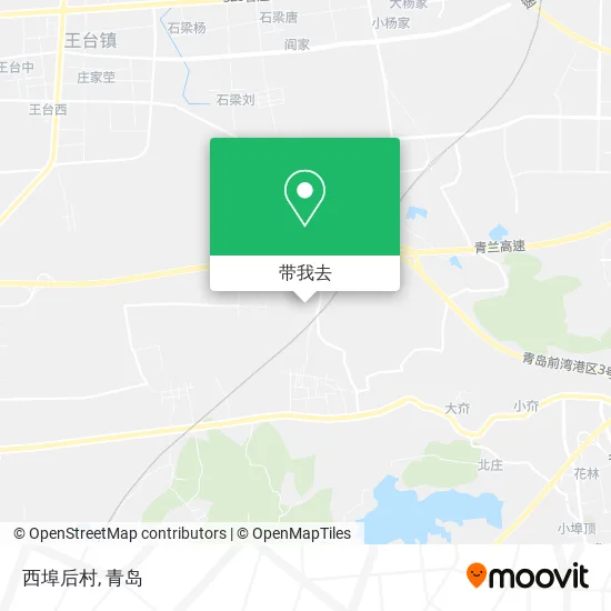 西埠后村地图