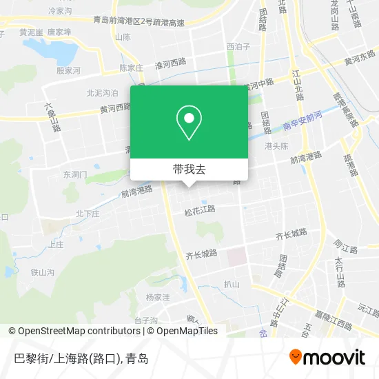 巴黎街/上海路(路口)地图