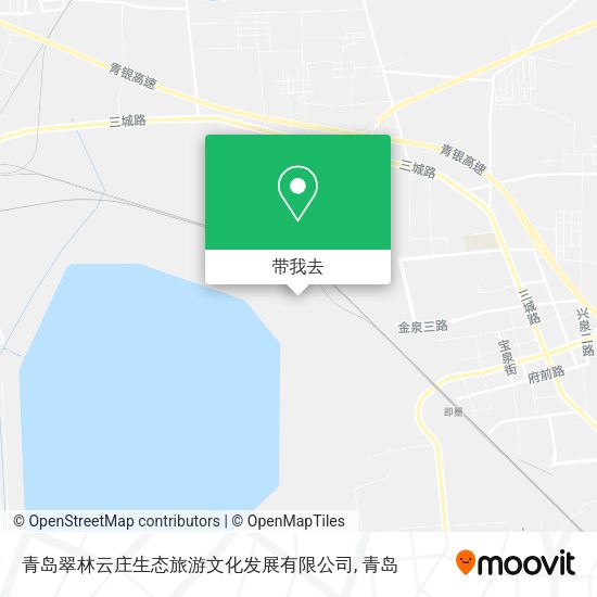 青岛翠林云庄生态旅游文化发展有限公司地图