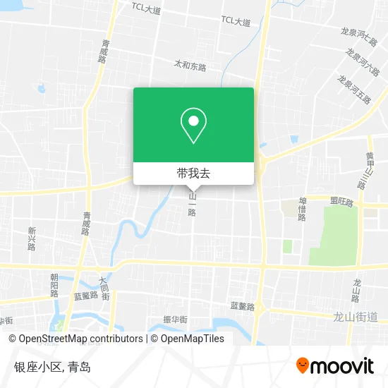 银座小区地图