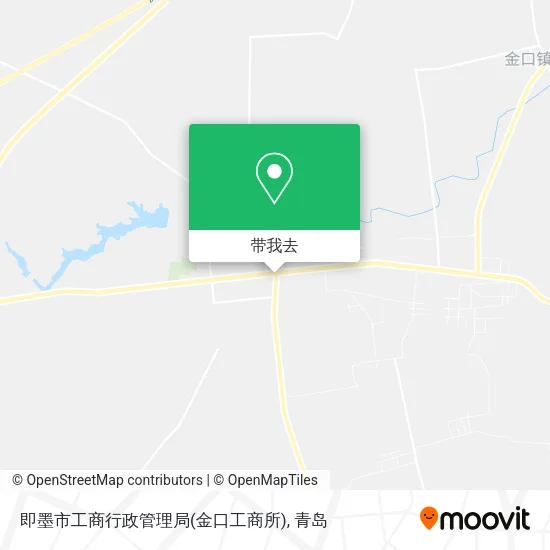 即墨市工商行政管理局(金口工商所)地图
