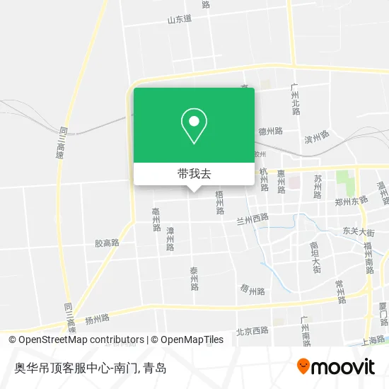奥华吊顶客服中心-南门地图