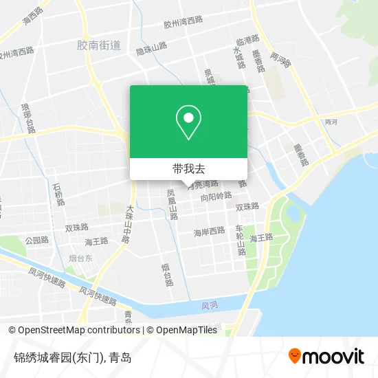 锦绣城睿园(东门)地图