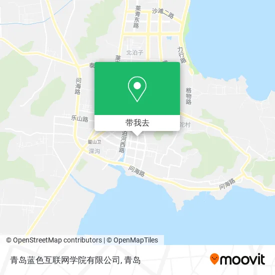 青岛蓝色互联网学院有限公司地图